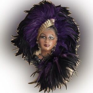 Vintage, Masquerade Decretive Wall Hanging Mask.